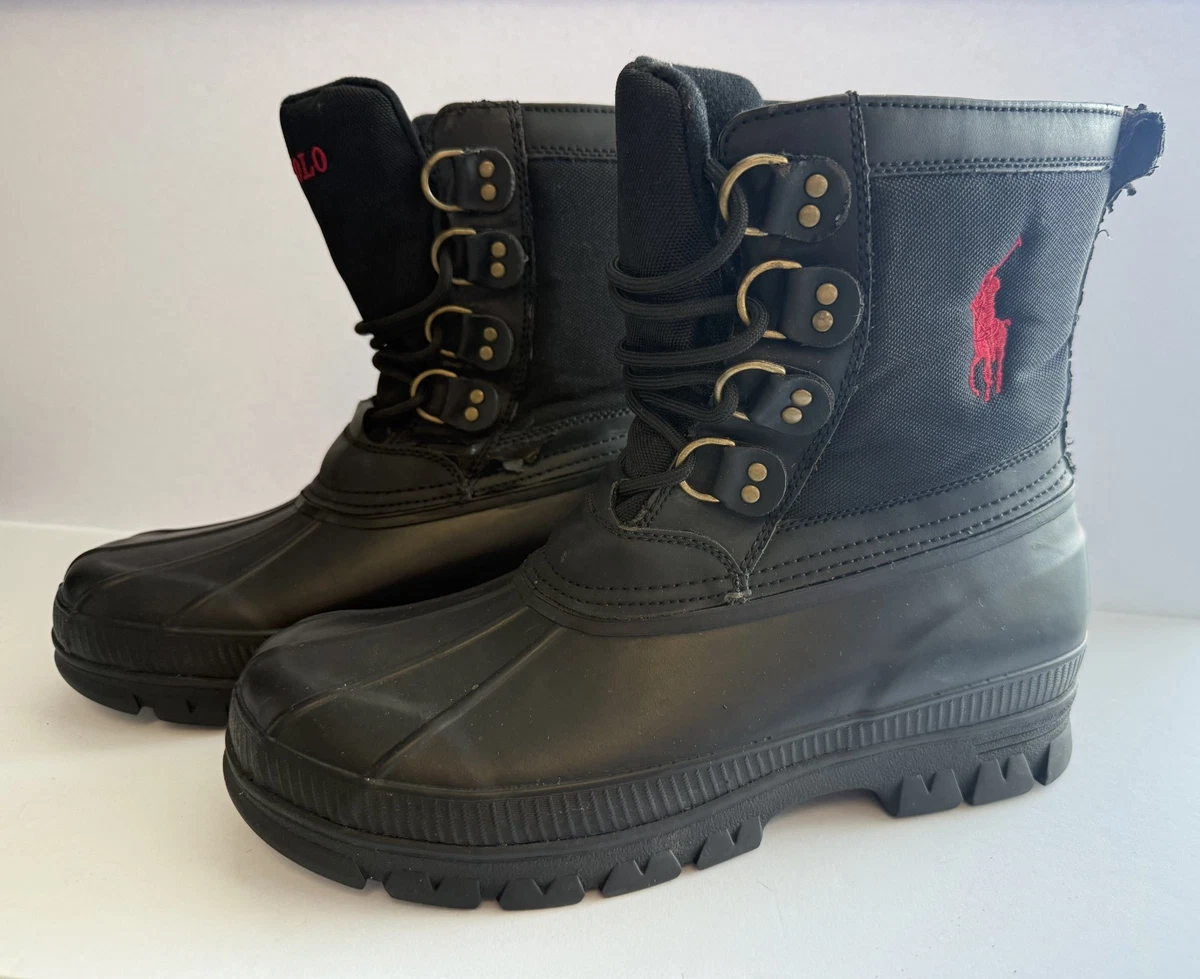Polo Ralph Lauren Solid Rubber Boots for Men for Sale | Shop  display picture 1