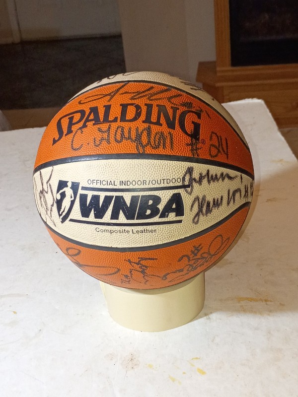 WNBA SPALDING BASKETBALL AUTOGRAPH SIGNED LOT OF 18 Autographs 