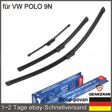 Scheibenwischer vorne + hinten passend für VW POLO | 9N | BJ 2002-2009