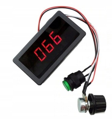 PWM DC 6V - 30V 6A Motor Drehzahlregler mit Digitaler Bildschirm