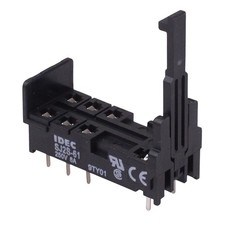 SJ2S-61 PCB Mount Relay Socket for Double Pole RJ2S Relays IDEC