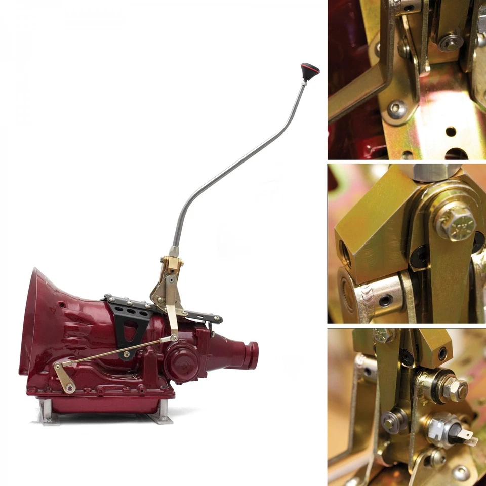 Fits Chrysler727 Single Action Shift Kit 23 Dual Bend Arm w/ Delux Knob - Image 3 of 3