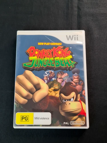 Donkey Kong: Jungle Beat PAL (Wii) ~ Complete / Very Good Condition!