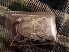 2023-24 SPx Auto Holograph Kevin Fiala #HG-KF/49 (AU) 05/49