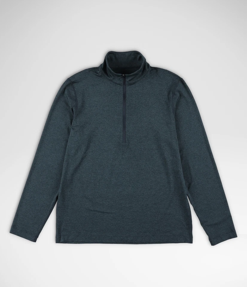 lululemon Men's Casual 1/2 Zip Pullover Size S Blue