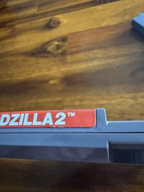 Godzilla & Godzilla 2 Nintendo Nes Cleaned/Tested
