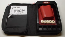 Hasbro Yahtzee Deluxe Game Folio Edition 2003 Travel Zipper Case