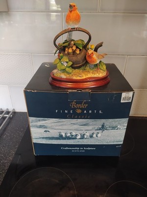 Border Fine Arts Second Brewed British Birds Robins OVP B0880