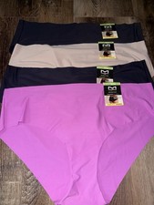 Maidenform  4-Pair Women's Free Cut Hipster Underwear Nylon Blend  3XL/10