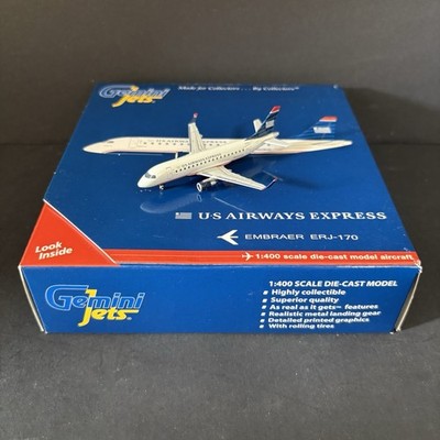 GeminiJets 1:400 US Airways Express Embraer ERJ-170 N803MD GJUSA1256 Scale Model
