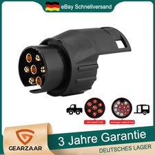 7 Polig auf 13 Polig Adapter/Anhängerkupplung für Pkw Kfz und LKW Auto zu Hänger