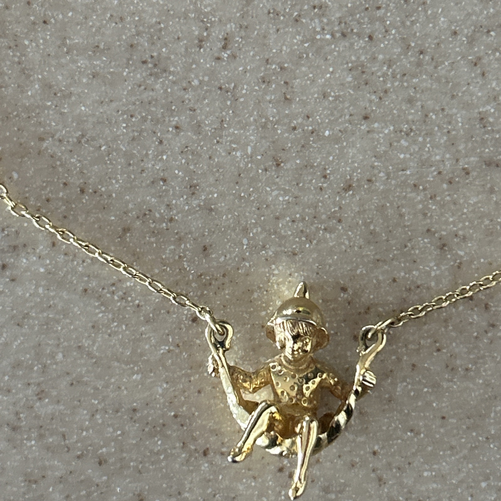 Franklin Mint FM80 Signed Leprechaun Pixie Elf on… - image 4