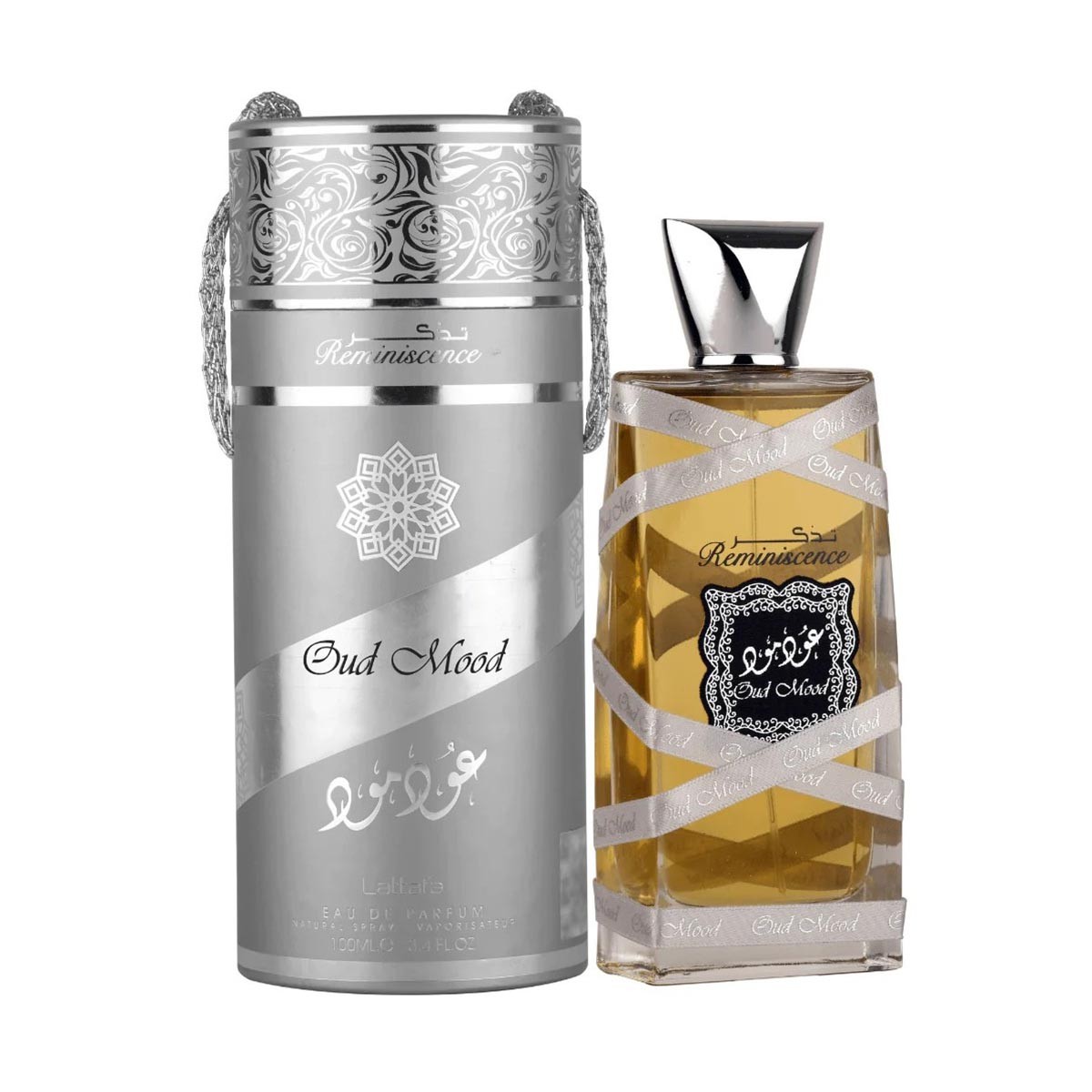 LATTAFA REMINISCENCE OUD MOOD EAU DE PARFUM SPRAY 100ML - Immagine 4