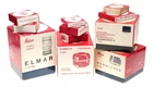 Leica Elmar Elmarit Summicron Lens empty Boxes Leitz Lot
