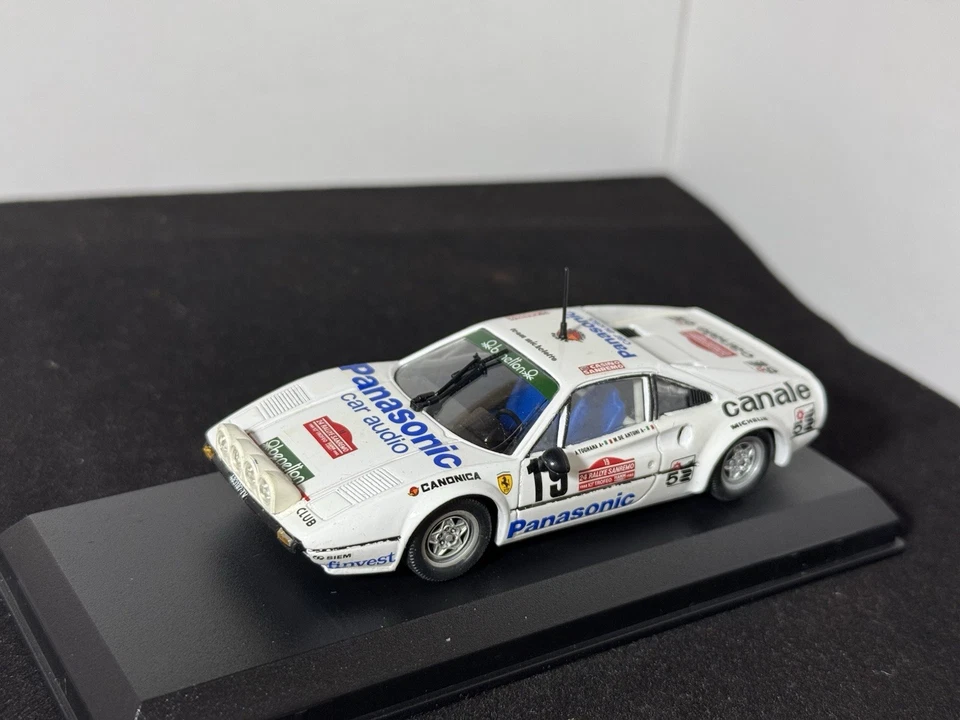 FERRARI 308 GTB GR.4 PANASONIC #19 TOGNANA RALLYE SANREMO 1982 VITESSE L006 1:43 - Immagine 4 di 4