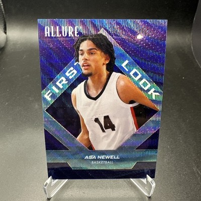 2025 UD Allure SE Asa Newell RC First Look Blue Wave /349 #119