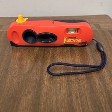 Polaroid I-Zone Vintage Instant Pocket Camera Red Tested Working No Film