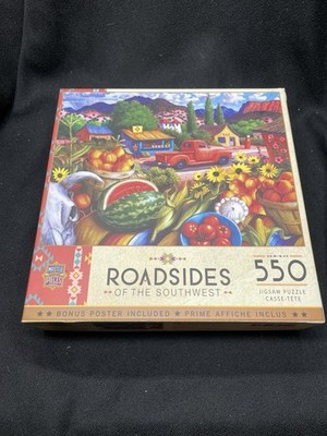 MasterPieces Roadsides ''Summer Fresh'' 550 Piece Puzzle Complete
