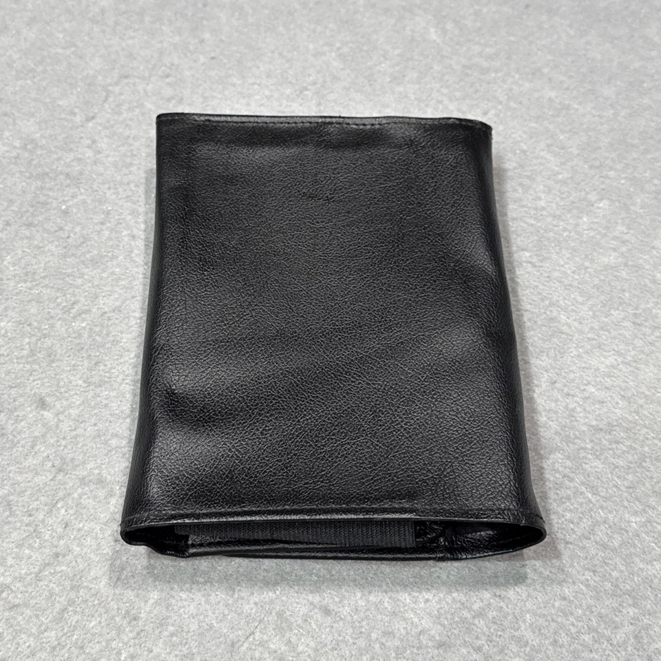 Cadillac Owners Manual Leather Case Black Cover Factory Original Pouch Holder - Image 4 of 4