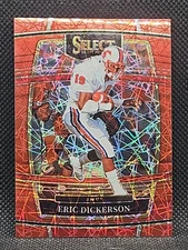 2022 Select DP Eric Dickerson LA Rams Concourse Level Red Lazer Prizm Card