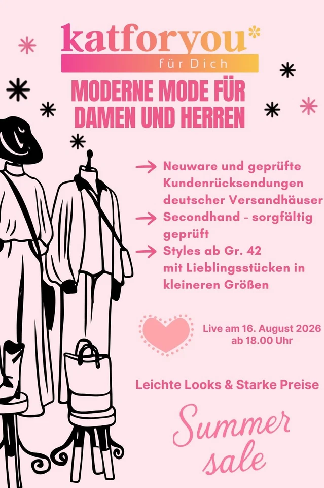Fashion für Damen und Herren - Einzelstücke und Preloved Highlights