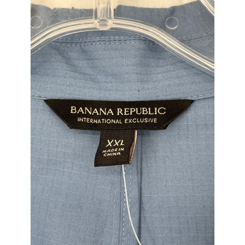 Banana Republic Cocoon Trenchcoat Midi Oversized XXL Minimalistisch Modern Blau NEU - Bild 11 von 14