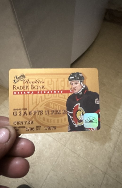 1995-96 Leaf - Studio Rookies Radek Bonk #20