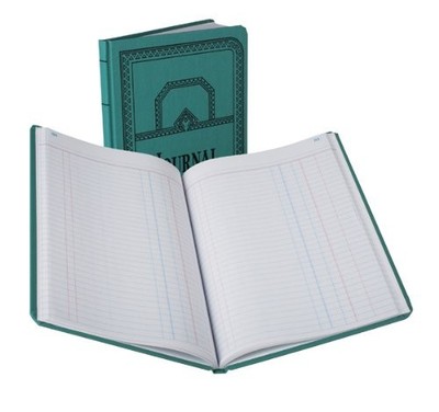 Esselte 66150J Canvas Journal 150 Sheets Blue 12.12''x7.62''