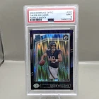 2024 Panini Donruss Optic Caleb Williams Bears Purple Shock Prizm PSA graded  9