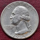 1939 S Washington Quarter 25c Higher Grade #98304