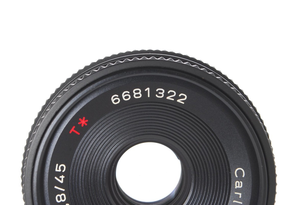 MINT] Contax Carl Zeiss Tessar T* 45mm f/2.8 AEJ CY Mount Lens