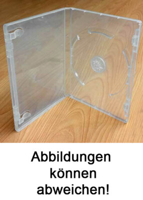 DVD Leerhüllen bis 3 Discs, transparent Cover 1 2 4 5 10 15 20 25 30 40 50 Stück