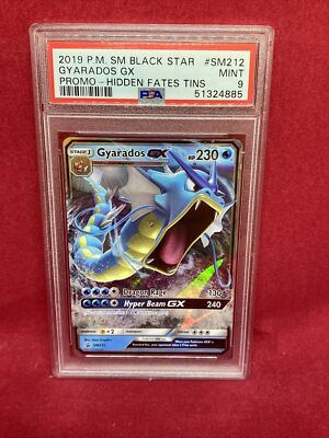Pokemon Hidden Fates Gyarados GX Promo #SM212 PSA 9 MINT | eBay