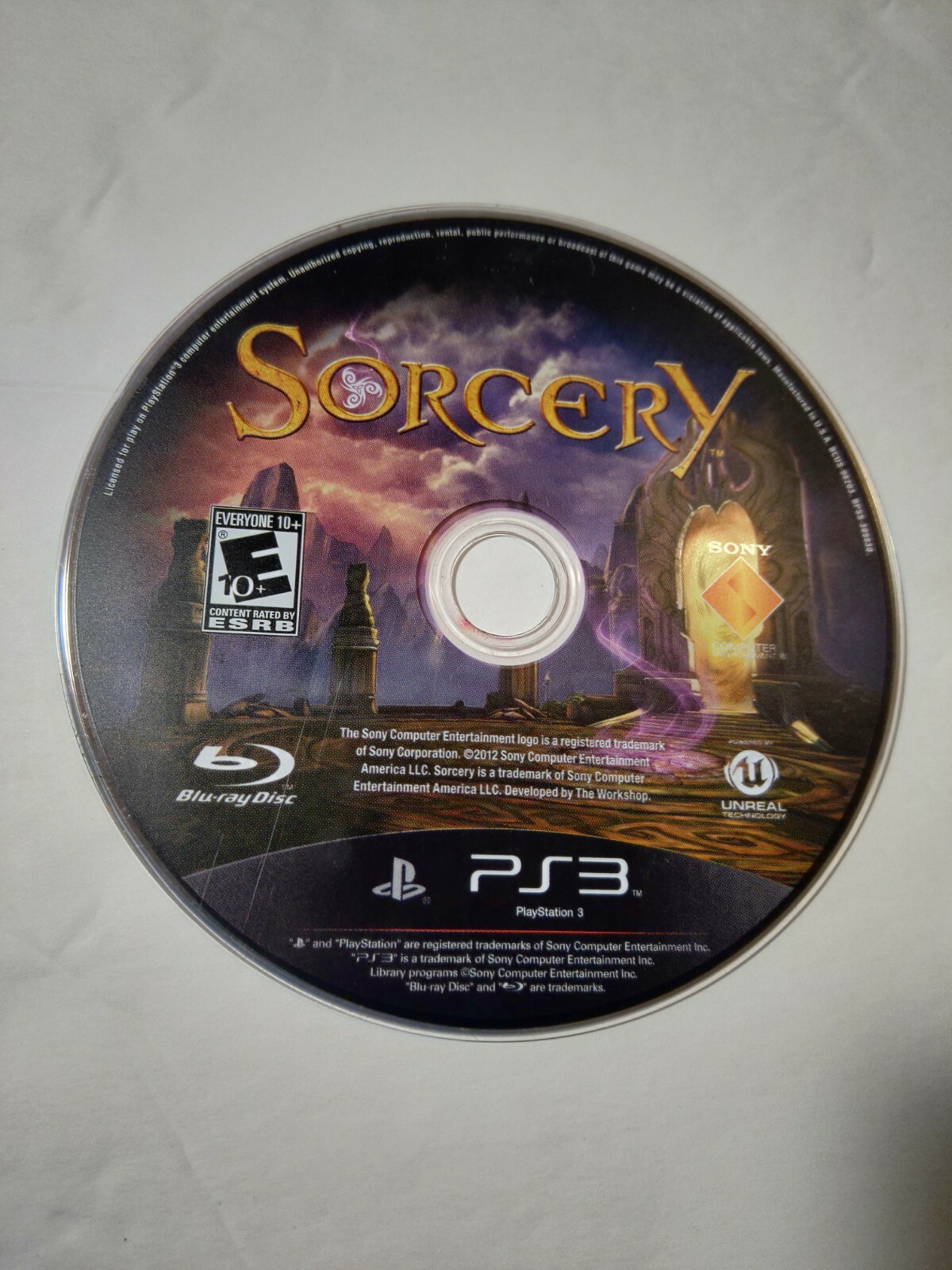 Sorcery PlayStation 3 Video Game 2012 PS3 sorcerer's apprentice faerie  magic 711719820321 | eBay