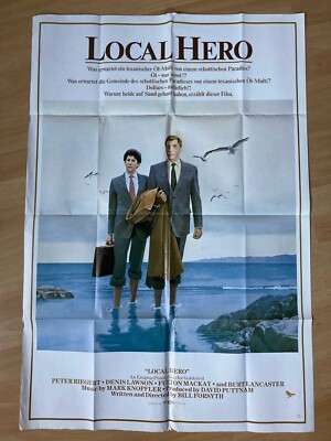 Filmposter * Kinoplakat * 99 x 67 cm * Local Hero * 1983 * Lancaster, Mackay....