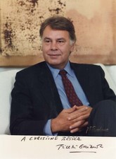 Felipe González Autograph