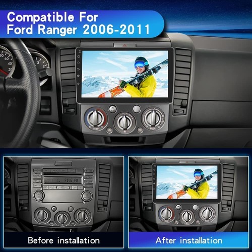 Android 11.0 Car Stereo Radio GPS Navi CarPlay For Ford Everest Ranger 2006-2011 - Bild 6 von 6