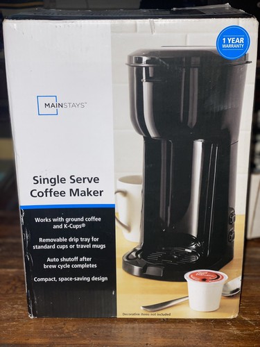 Mainstays Single Serve Coffee Maker 