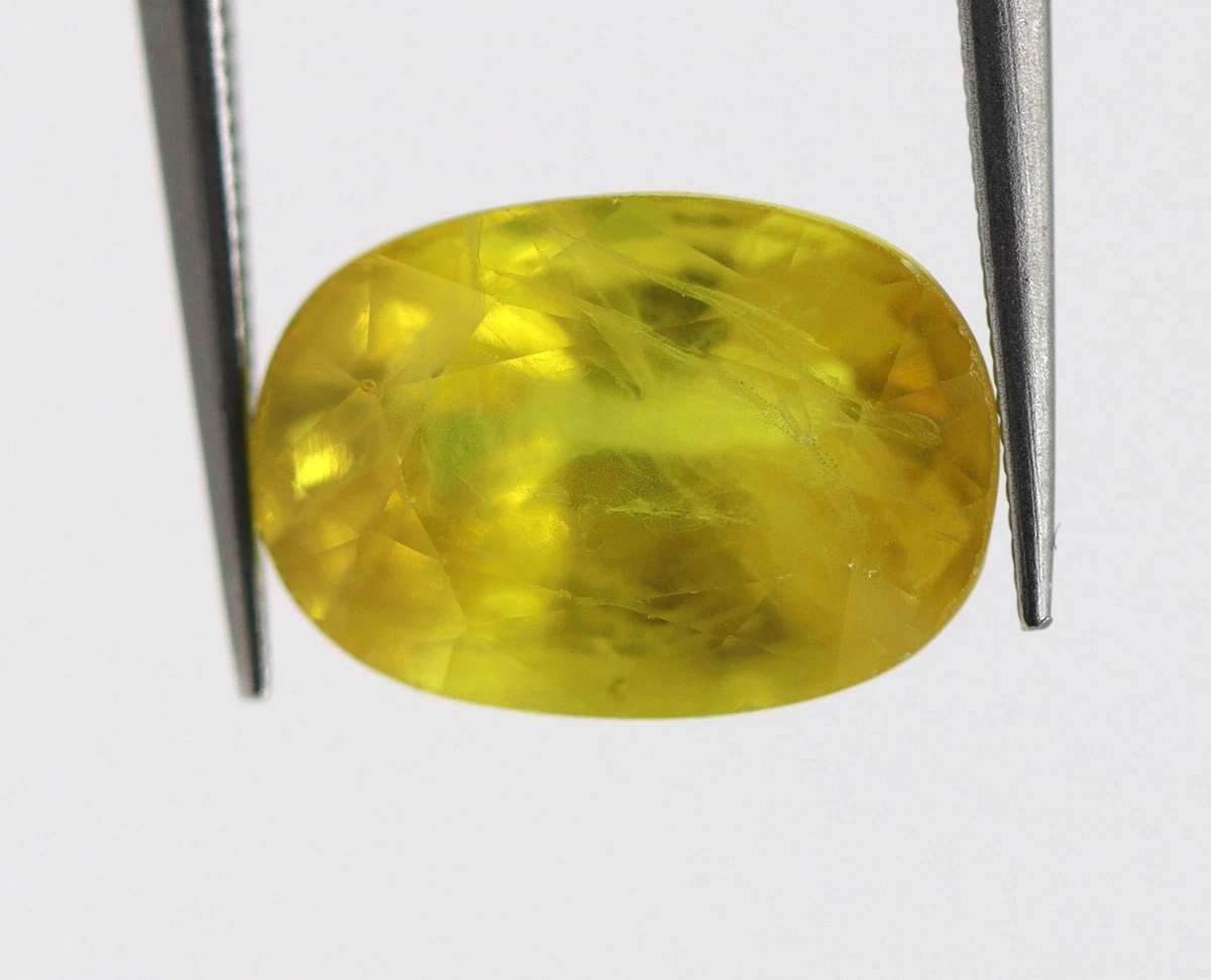 Dark yellow gemstone deals