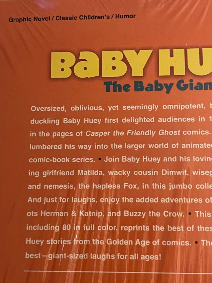 ¡Nuevo! (2008) Havey's Comic Classics Volumen 4 - Baby Huey - 1949-1966! Foto 4 de 4