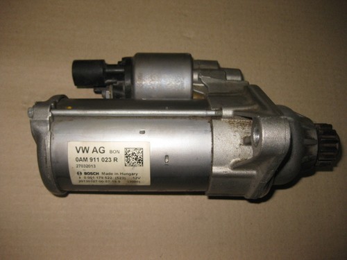 VW Audi Golf 5 6 Polo 6R 1,4 TSI A3 8P Passat Touran Starter Anlasser 0AM911023R