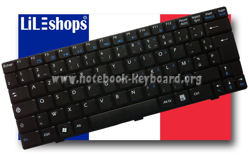 Clavier Medion Akoya E1210/E1212/S1210/S1211 - QWERTZ Suisse/Français - Neuf D'origine