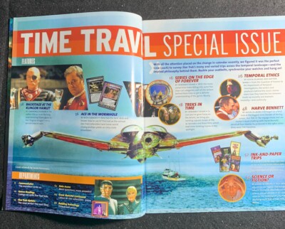 Star Trek Communicator Magazine #127. Time Travel Special Issue | eBay