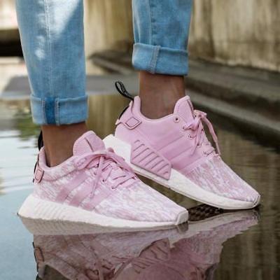 adidas nmd womens white and pink