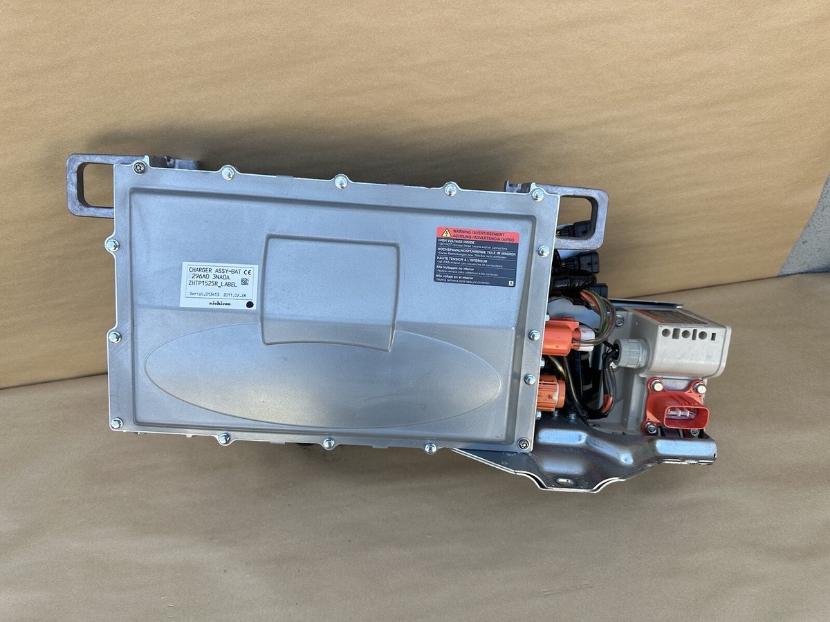 2011-2012 Nissan Leaf EV OnBoard Charger Charging Unit 296A03NA0A