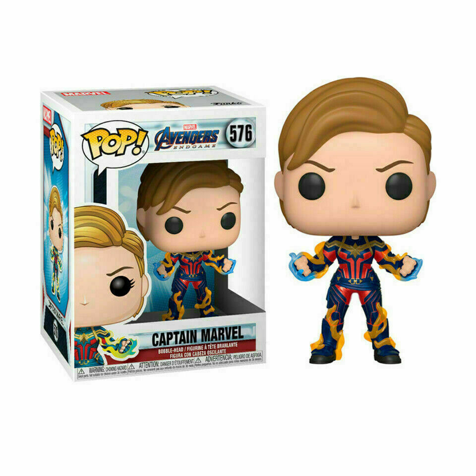 Funko Pop! Películas: Avengers: Endgame - Capitana Marvel Figura De Vinilo 576
