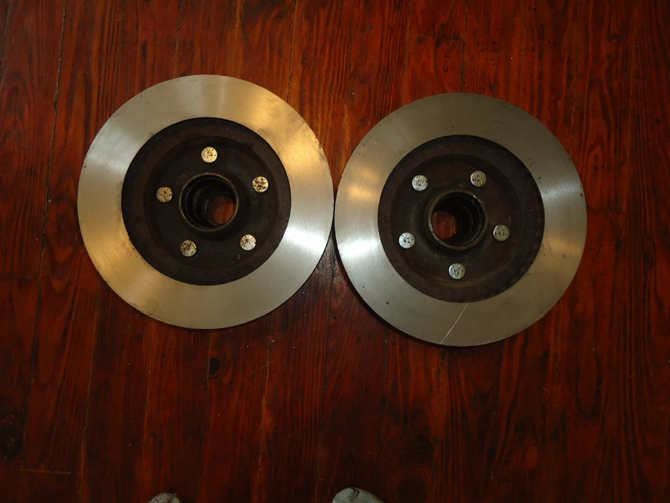 1967 1968 1969 1970 Full size Buick and riviera original rotors machined - Image 2 of 4