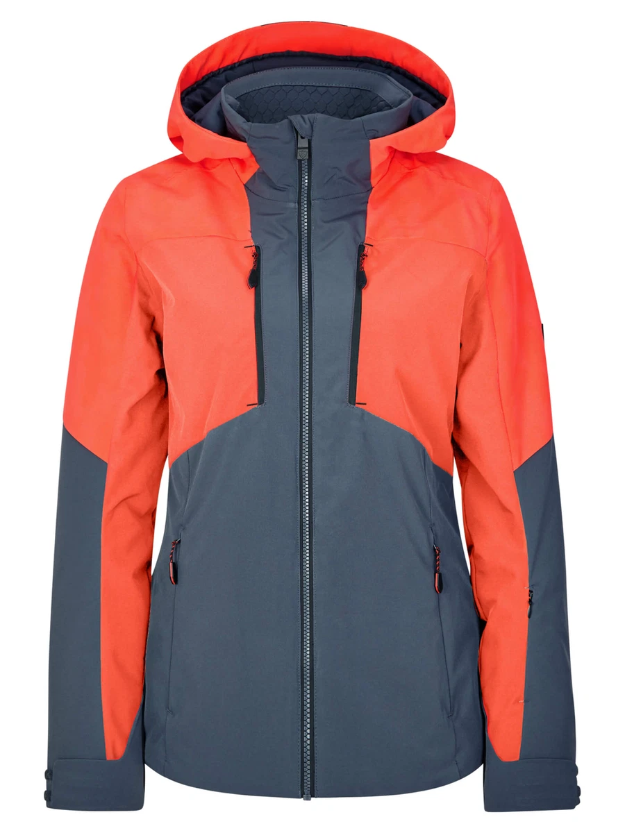 ZIENER Damen Skijacke Tilfa AQUA SHIELD anthrazit rot 363 neu | eBay