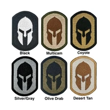 Molon Labe Spartan Patch, Come and Take Them, 3X2 Hook and Loop, Made in USA