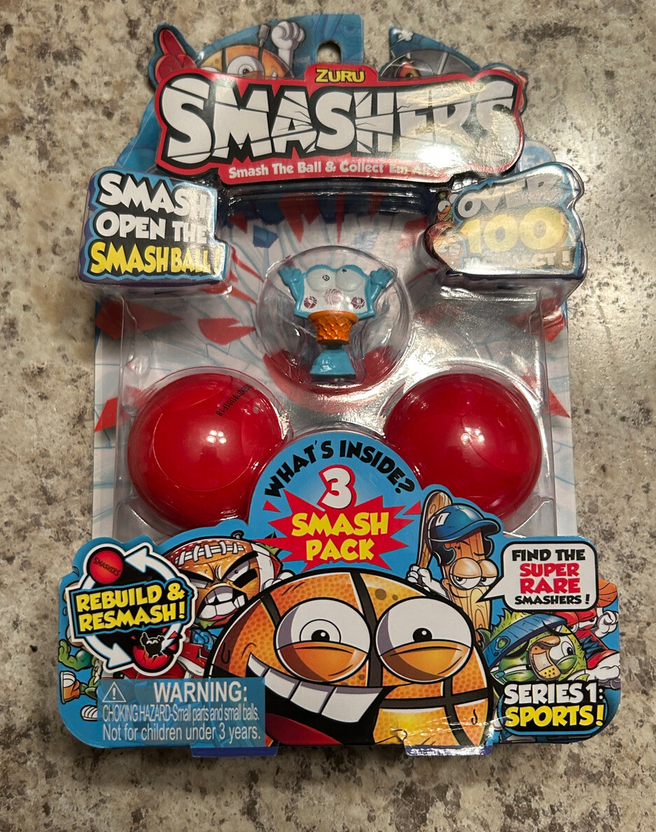 SMASHセット Zuru Smashers 3 Smash Pack Series 1 Sports SMASH PACK,Sports